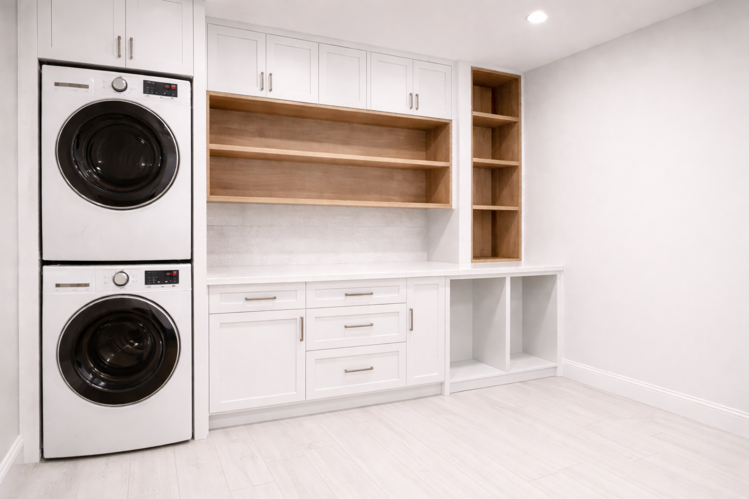 Custom storage built-in for organized living